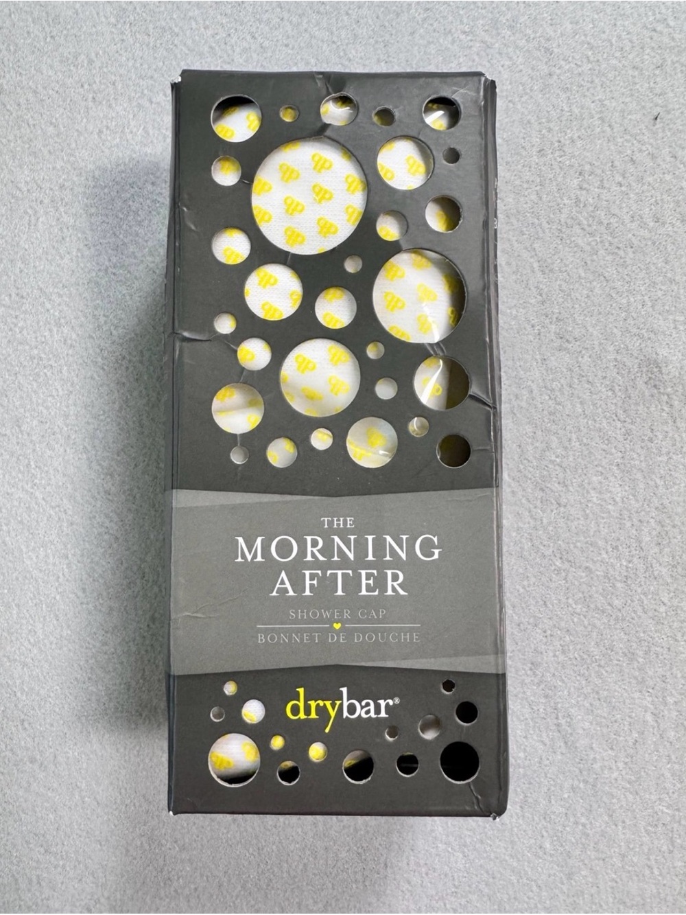 Drybar Black Box with Yellow Logo Accent